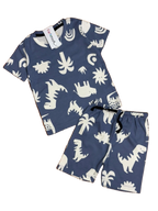 T-Rex Dino T-Shirt and Shorts Set