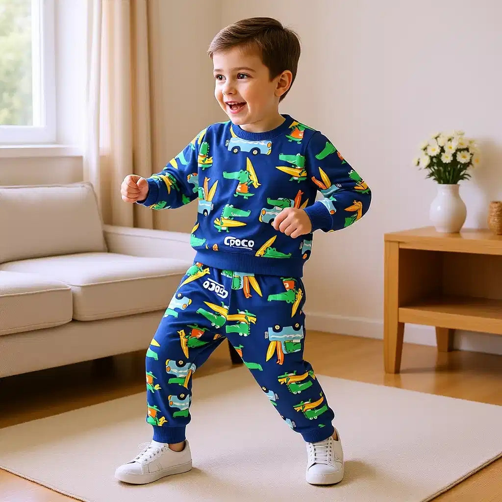 Croco Surfer Tracksuit Set