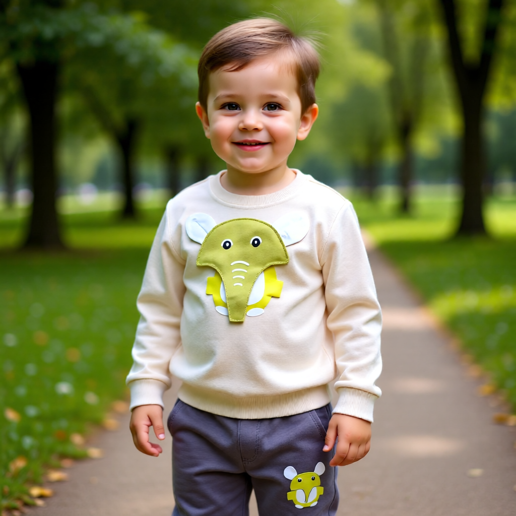 Elephant jogger set