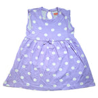 Polka Dot Purple Dress