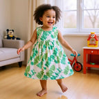 Sleeveless Tie-Dye Dress