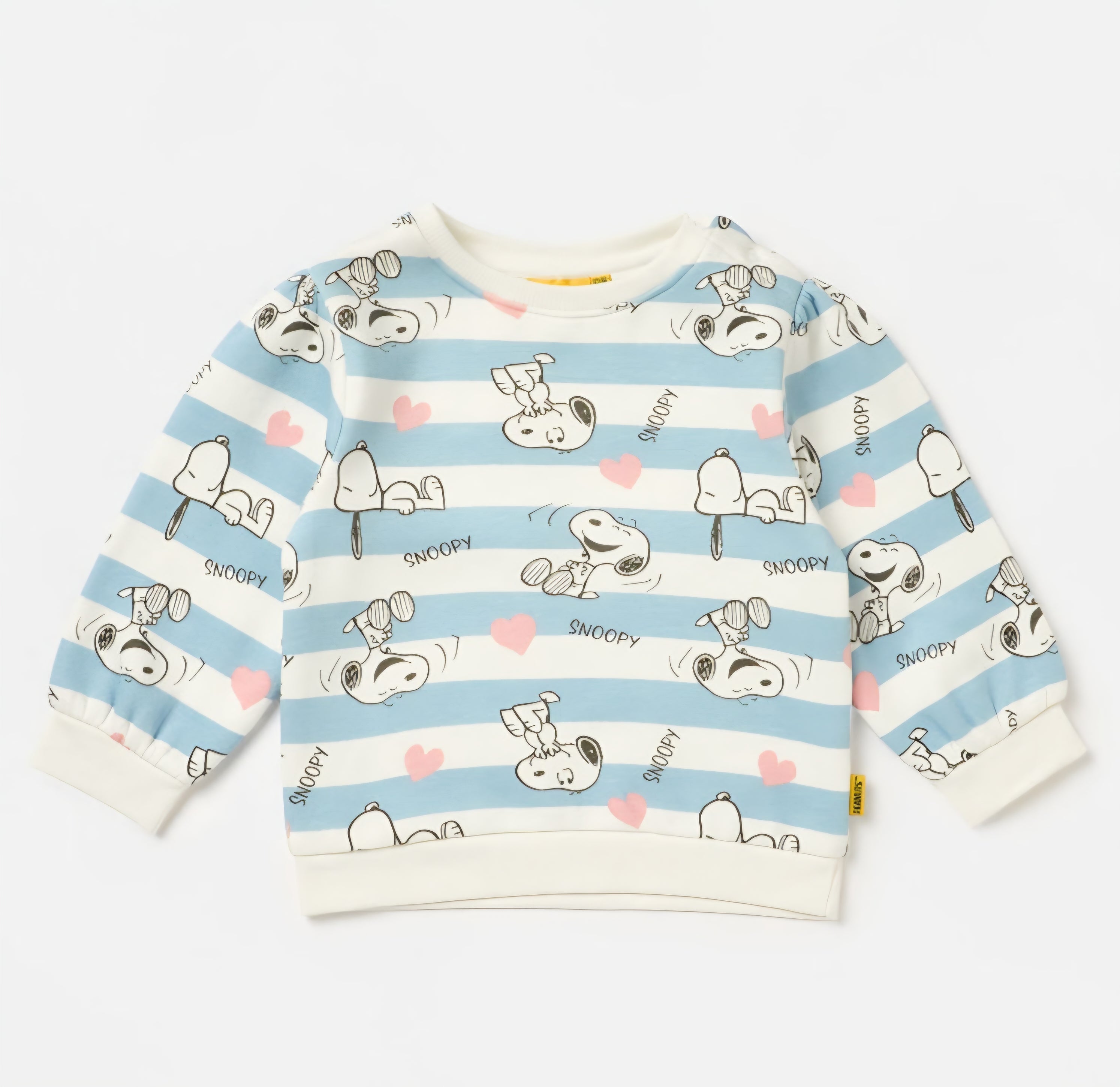 Snoopy Striped Sweater
