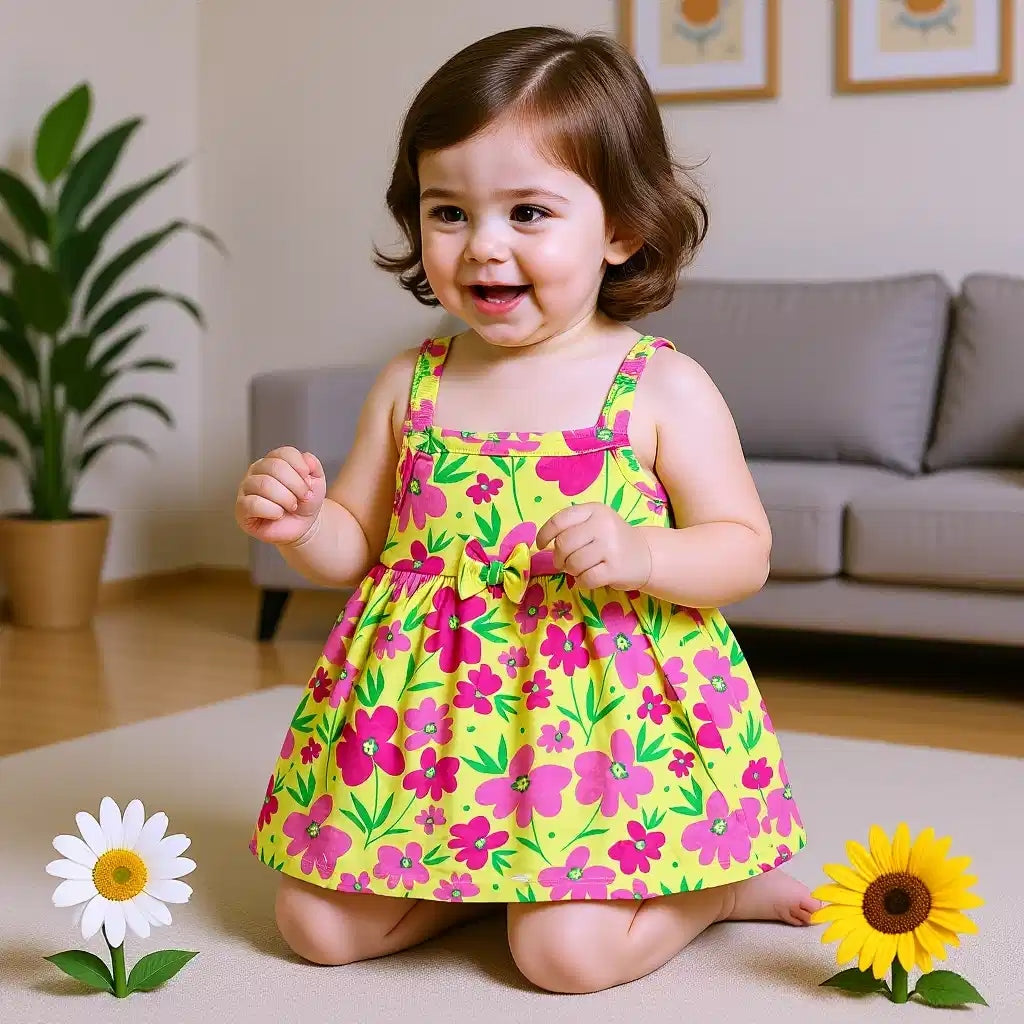 Sweet Blossom Girls' Summer Dress