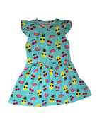 Pineapple & Watermelon Print Dress