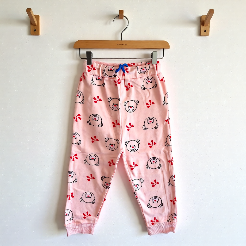 Teddy & Bows Jogger Set