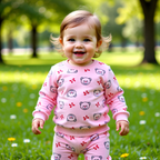 Teddy & Bows Jogger Set