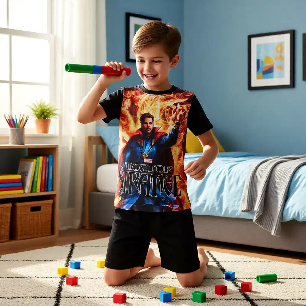 Dr Strange Tshirt and Shorts Set