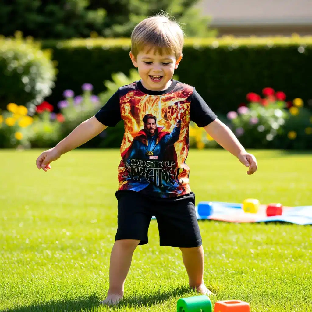 Dr Strange Tshirt and Shorts Set