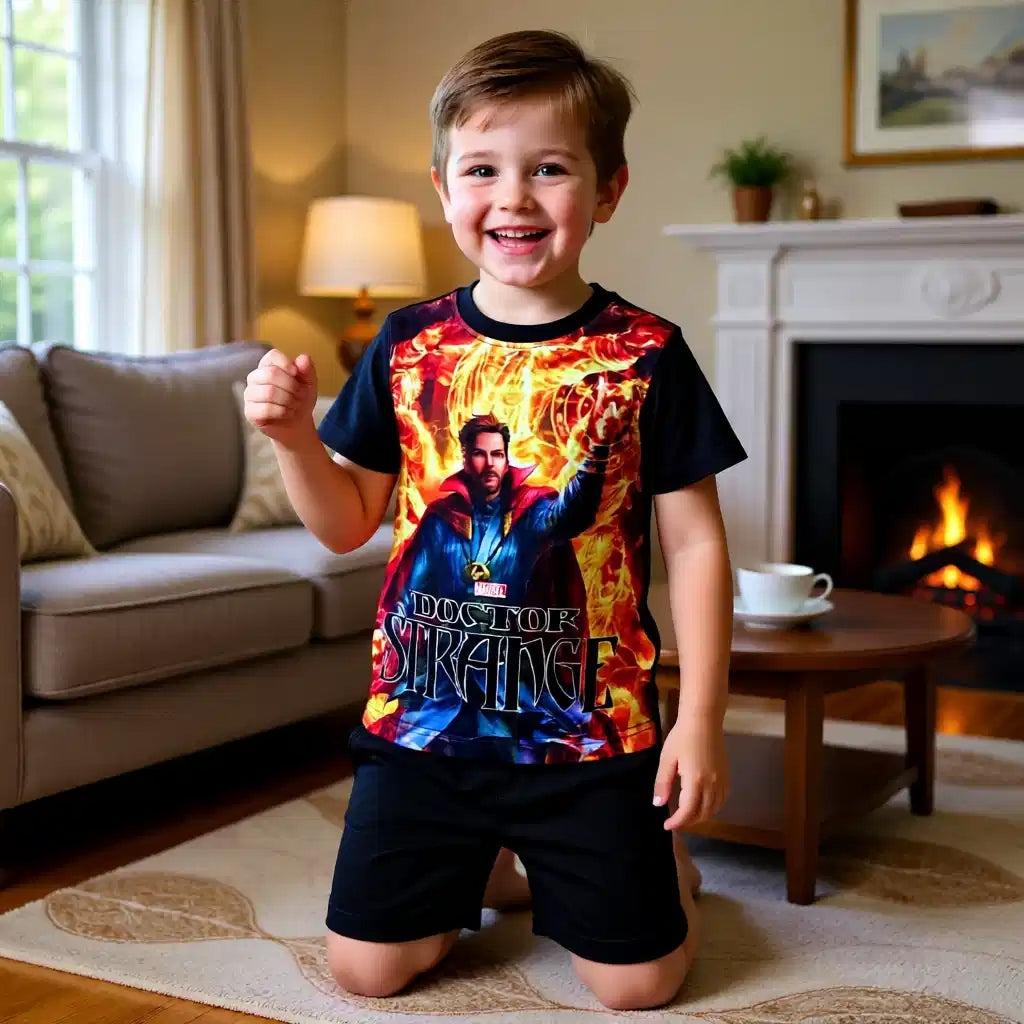 Dr Strange Tshirt and Shorts Set