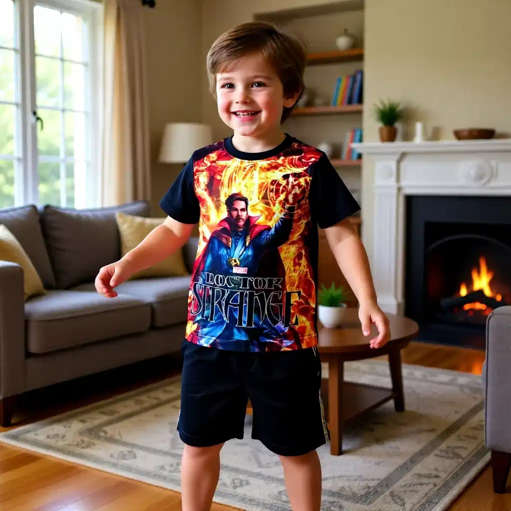 Dr Strange Tshirt and Shorts Set