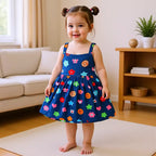 Floral and Fun Emoji Dress