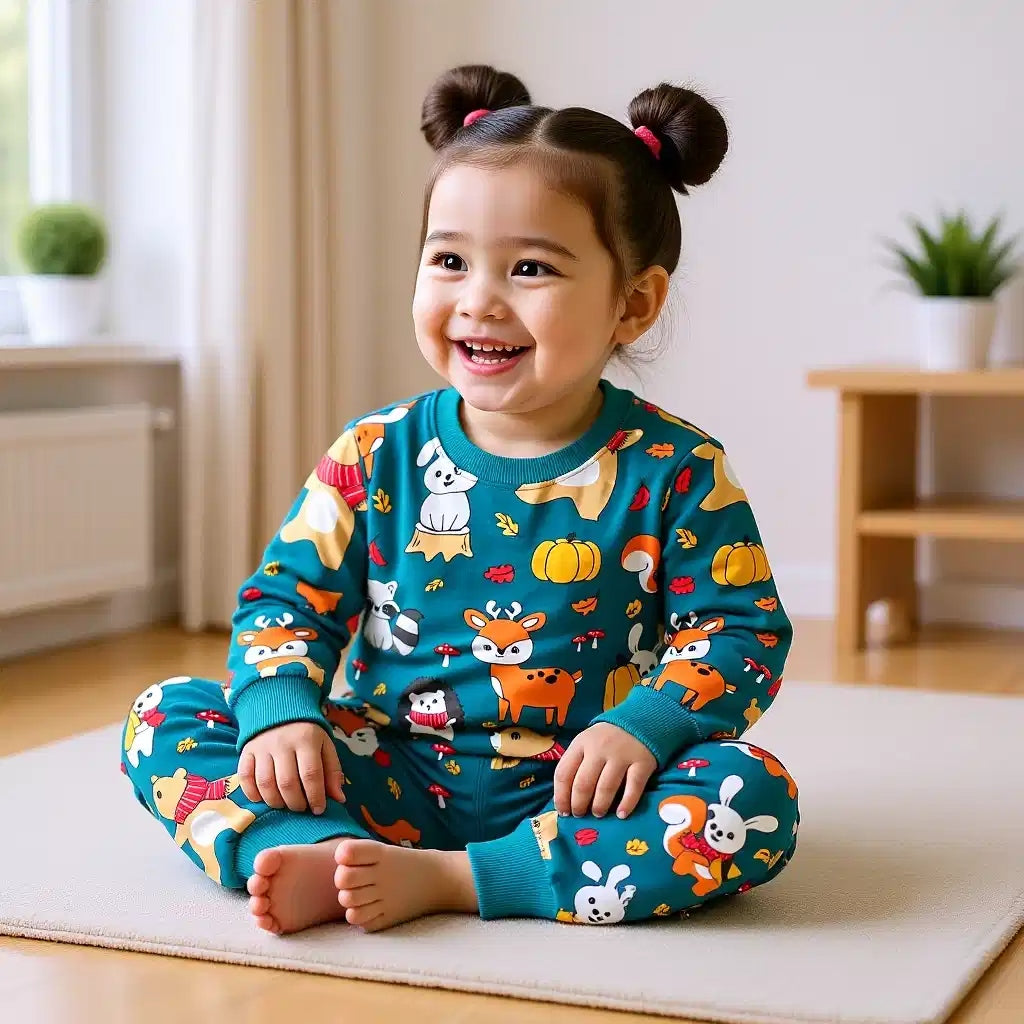 Forest Animals Tracksuit Set