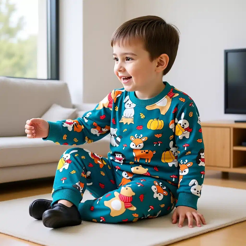 Forest Animals Tracksuit Set