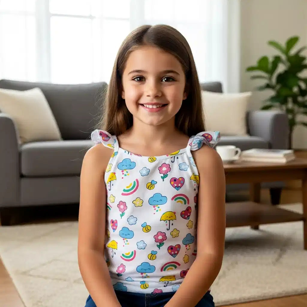 Fun Weather Sleeveless Top