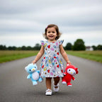 BT21 Cartoon Print Dress