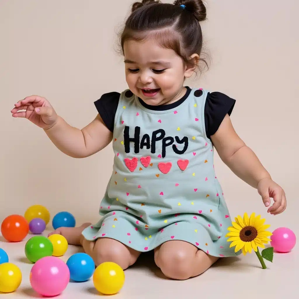 Happy Hearts Jumper Dress