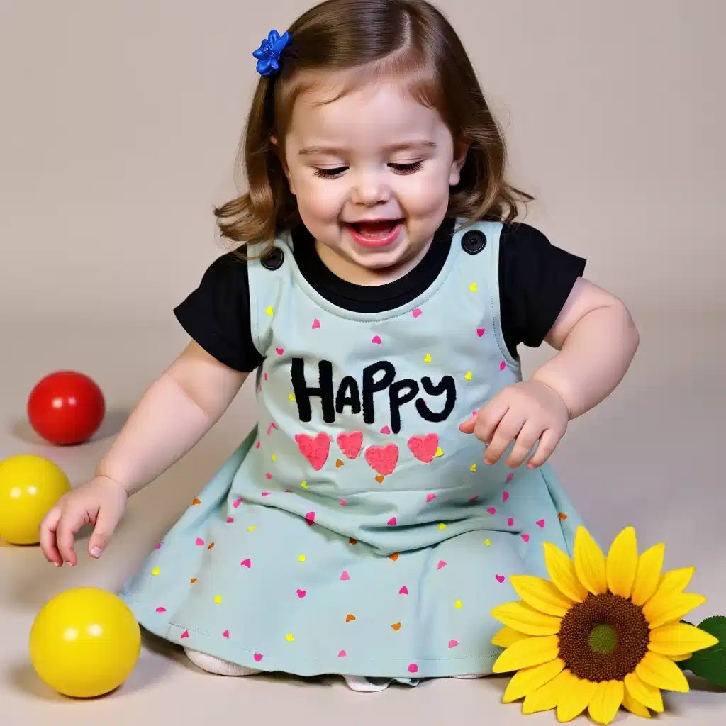 Happy Hearts Jumper Dress