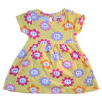 Happy Sunflower Print Dress