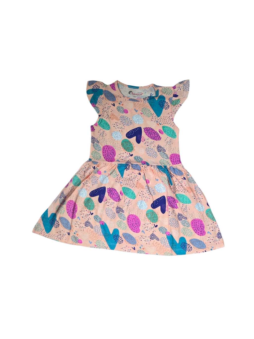 Abstract Heart Dress