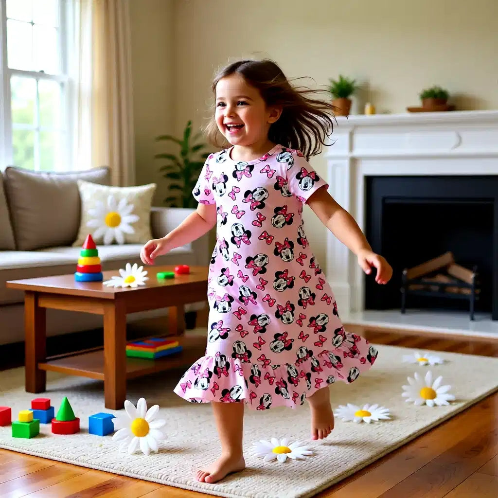 Minnie Mouse Ruffle Dress