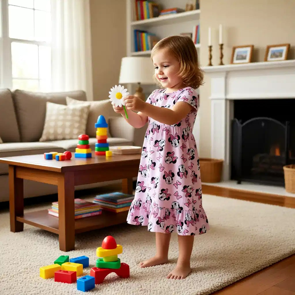 Minnie Mouse Ruffle Dress