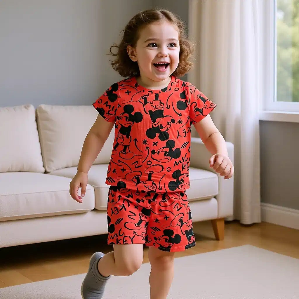 Mickey T-Shirt and Shorts Set