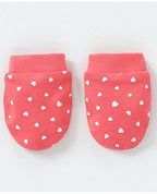 Sweetheart Snuggles - Cap Mittens & Booties Set