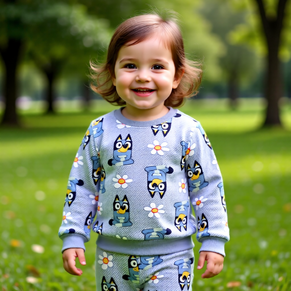 Bluey & Blooms Jogger Set