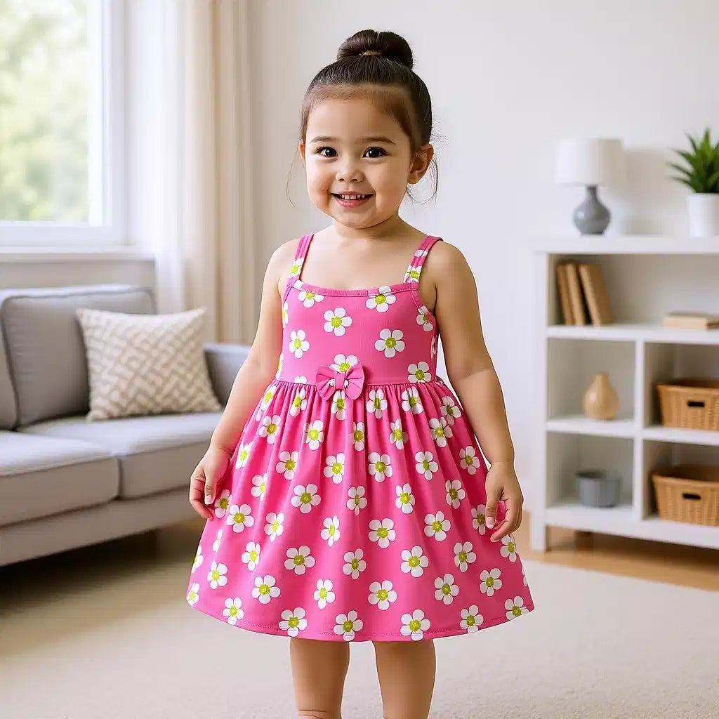 White Daisy Dress