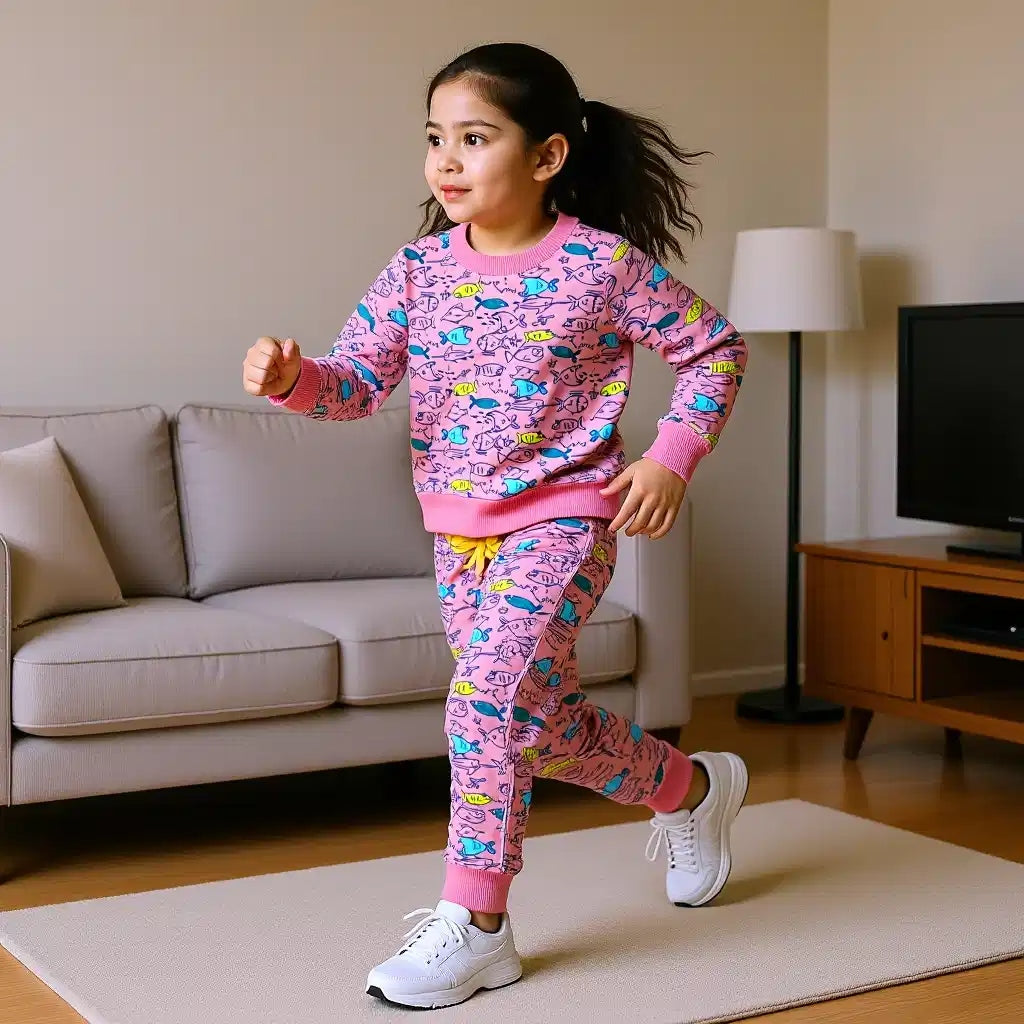 Little Angler's Tracksuit Set