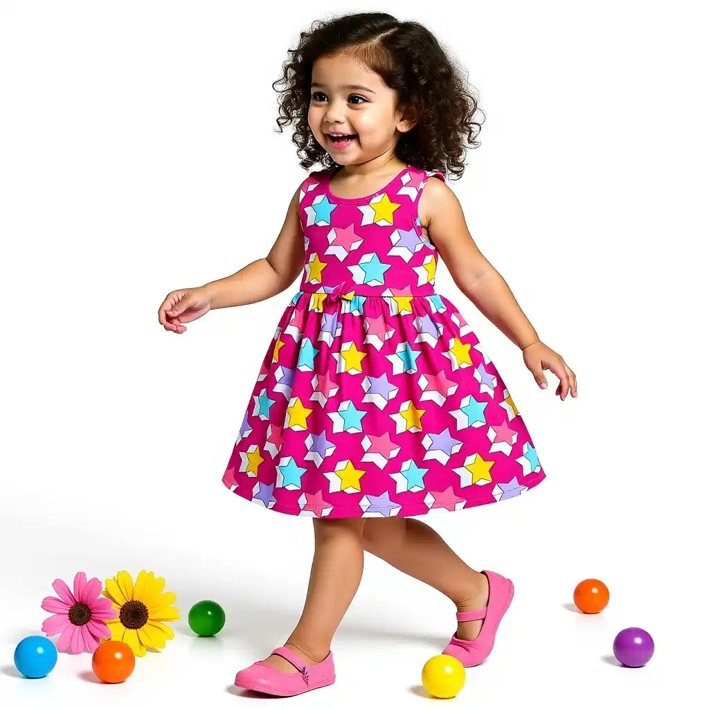 Funky Star Summer Dress