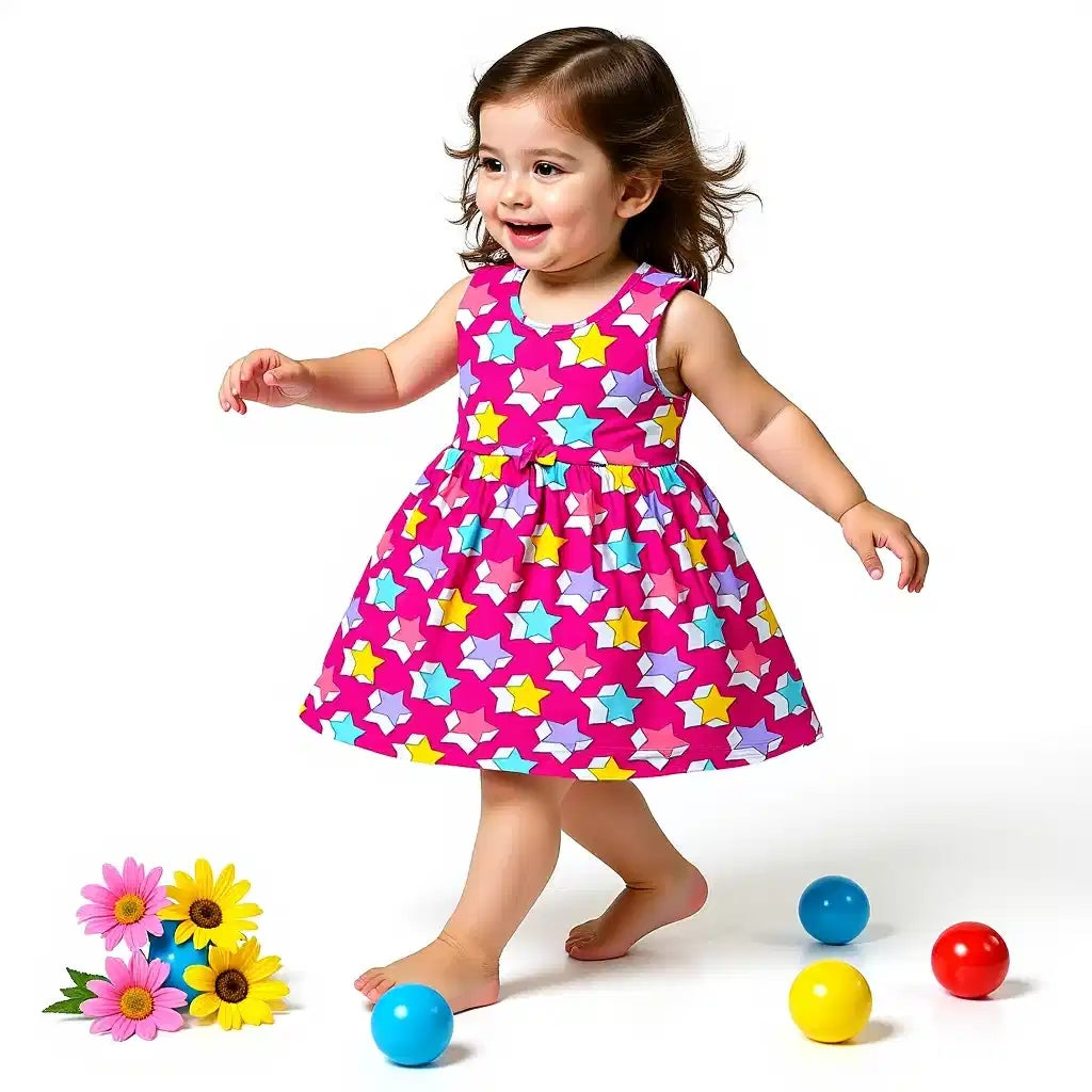 Funky Star Summer Dress