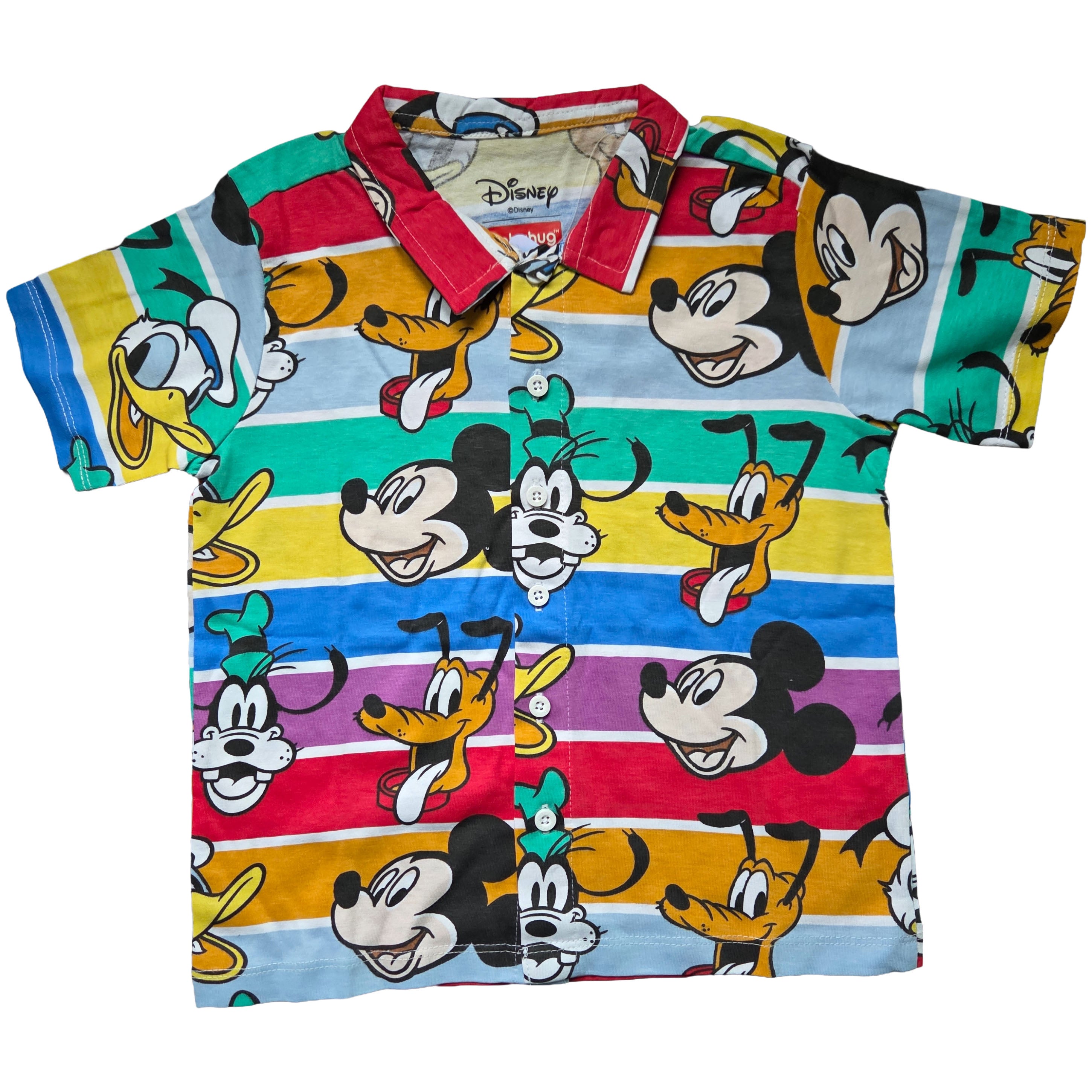 Pluto Donald and Mickey Shirt