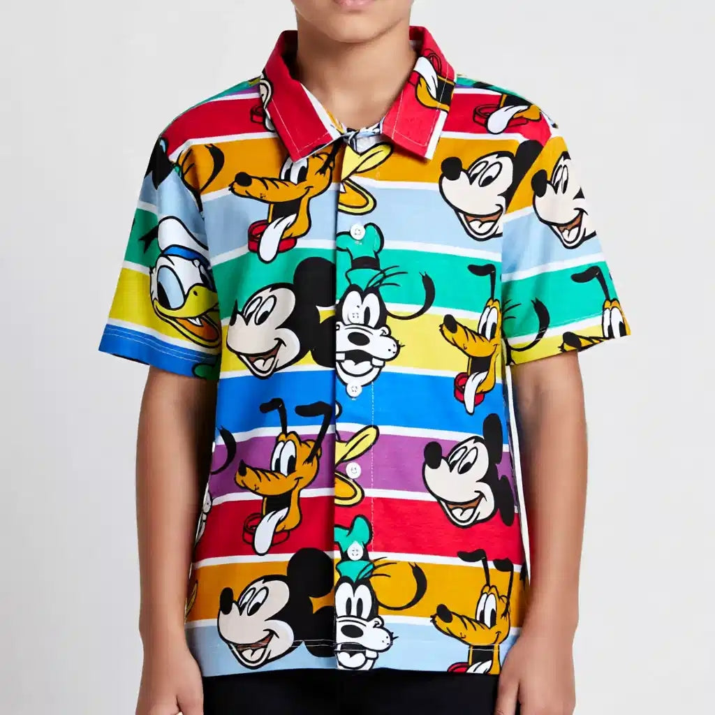 Pluto Donald and Mickey Shirt