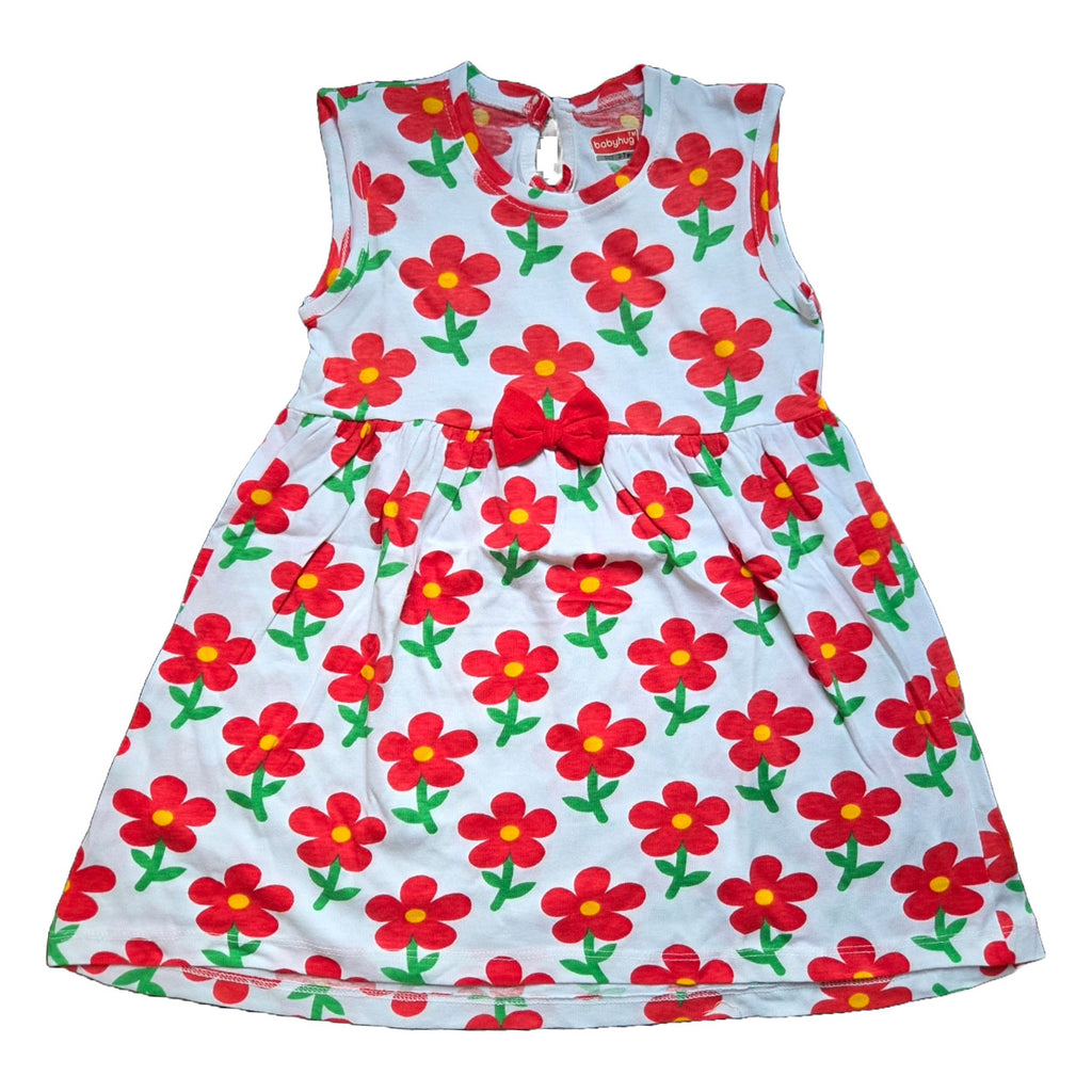 All-Over Flower Print Frock