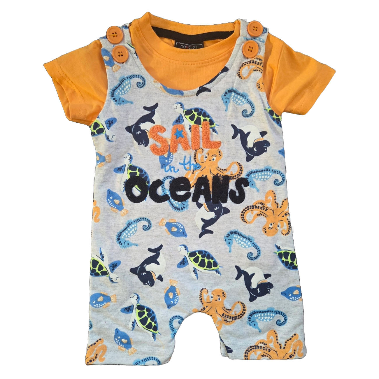 Sail the Ocean Romper Set