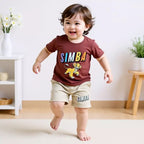 Simba T-Shirt and Shorts Set