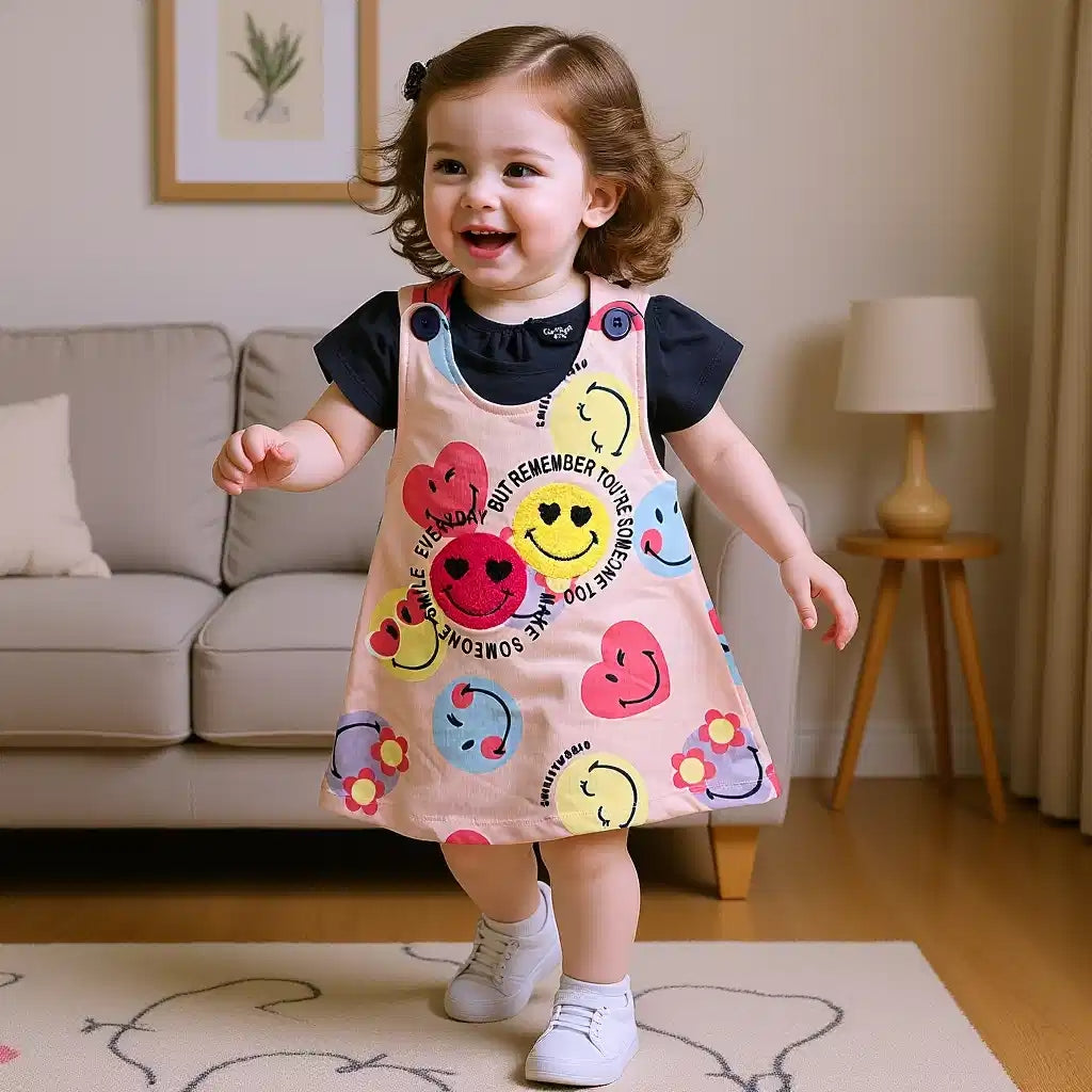 Smiley World Jumper Dress