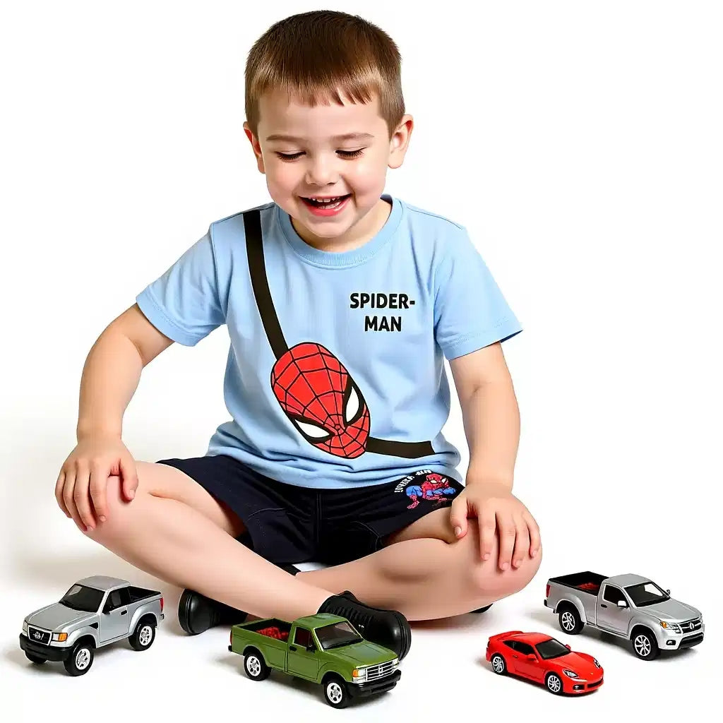 Spiderman - T-Shirt and Shorts Set