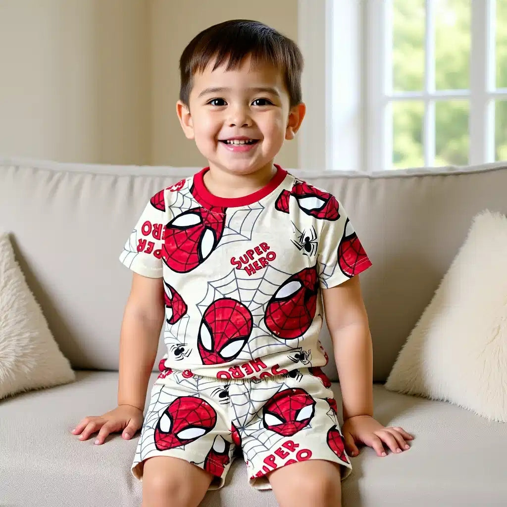 Spiderman T-shirt and Shorts Set