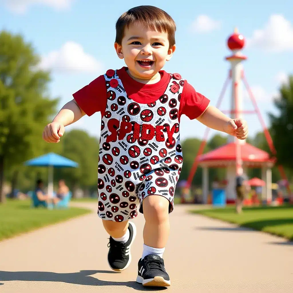 Spidey Romper Set