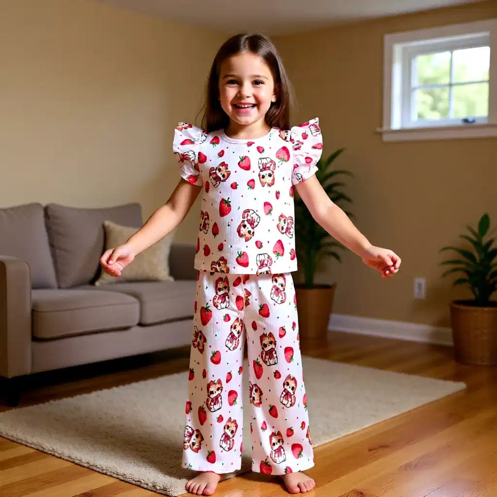 Strawberry Puppy Set