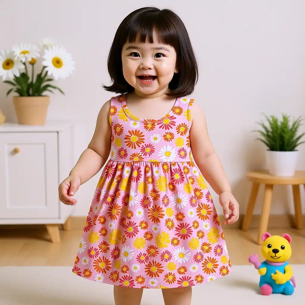 Sweet Daisy Floral Sundress