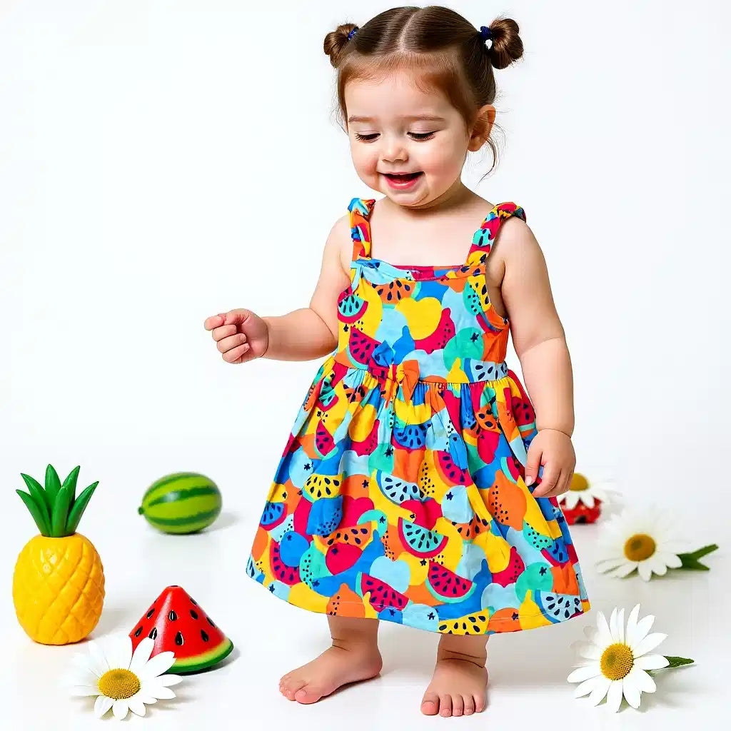 Watermelon Sleeveless Dress