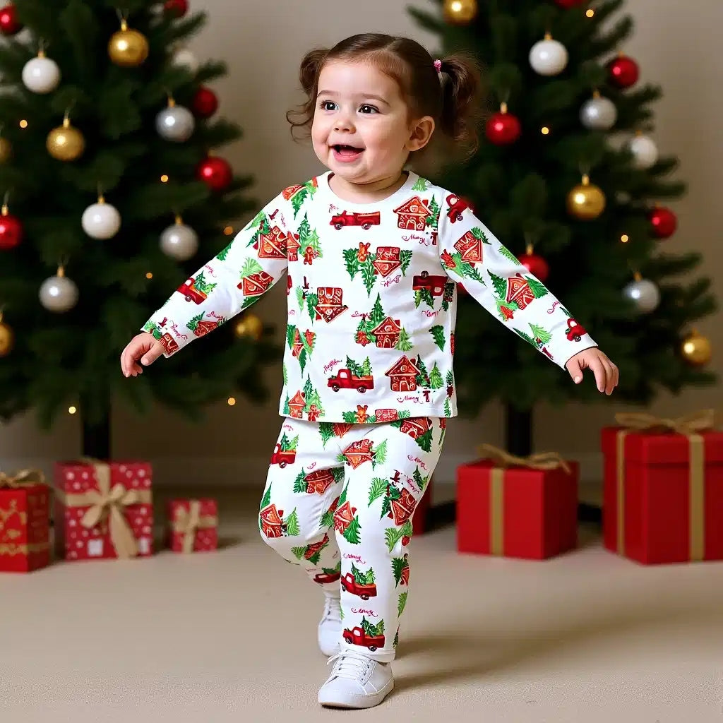 Festive Farmhouse Xmas Pyjama