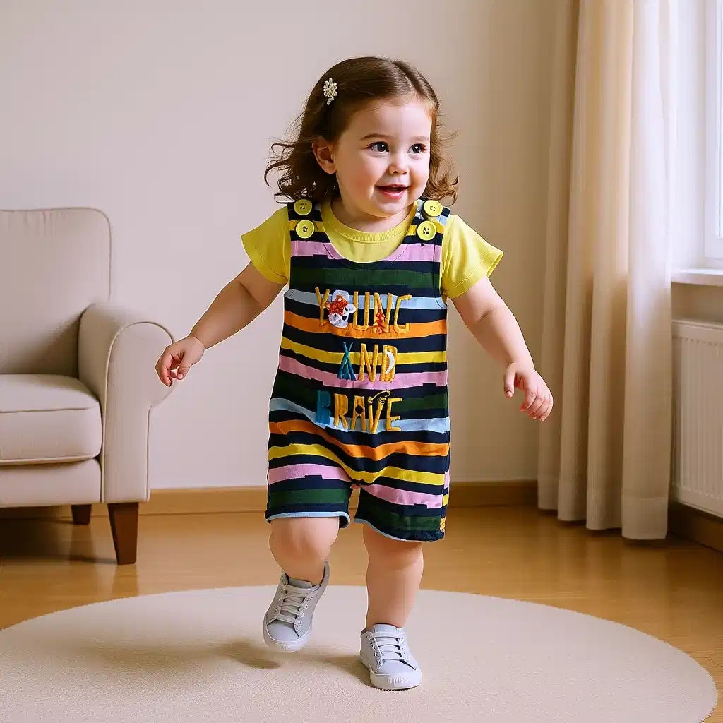 Young and Brave - Romper Set
