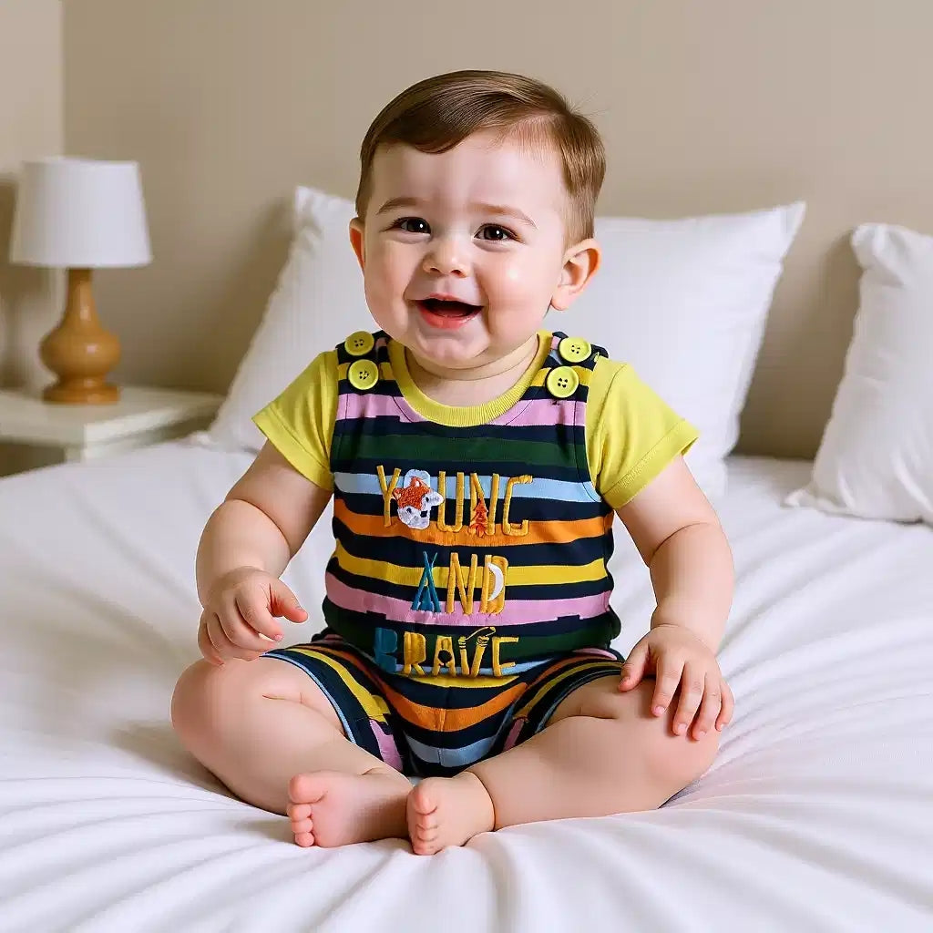 Young and Brave - Romper Set